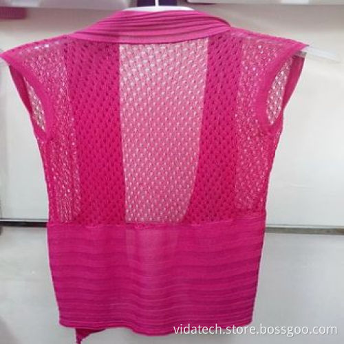 Cotton shawls with mesh stitching, available in various sizes, styles, colors and fabric
